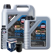 Motoröl 5W30 LIQUI MOLY Top Tec 4600 6L+BOSCH Ölfilter +Cera Tec