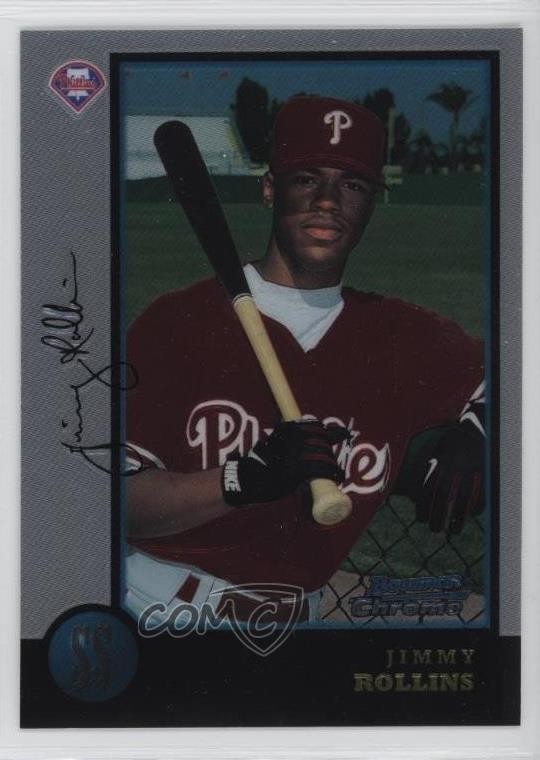 1998 Bowman Chrome Jimmy Rollins #181 et0