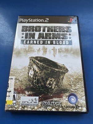 Brothers in Arms: Earned in Blood (Sony PlayStation 2, 2005) Tested