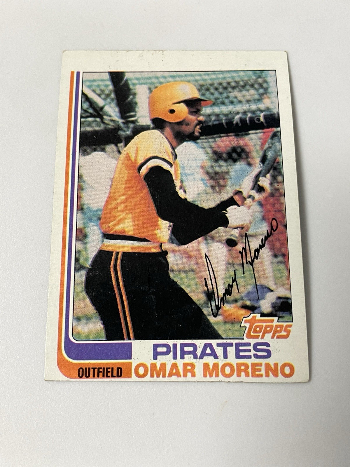 1982 Topps Omar Moreno Pittsburgh Pirates