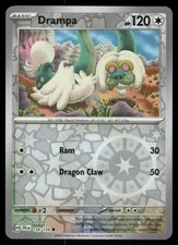 Drampa 130/159 Reverse Holo Journey Together Pokemon TCG trading card