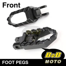 For Honda NC750XD 21-22 CNC BUZZ Rider Front Foot Pegs BLACK