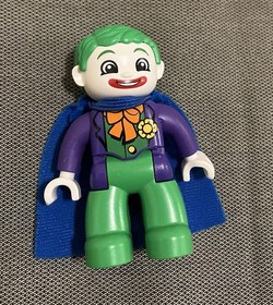Lot 7 Lego DUPLO Super Heroes & Villains   Catwoman Green Goblin Hulk Joker