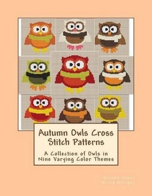 Autumn Owls Cross Stitch Patterns by Tracy Warrington (English) Paperback Book