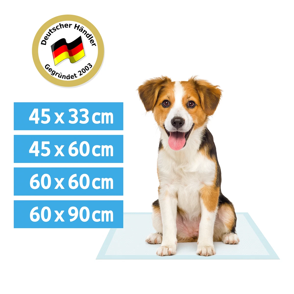 Lionto Hygieneunterlage Mit Kohlefaser Für Hunde 6-lagig 50 S