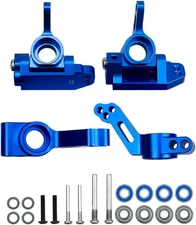 Front Caster Block & Steering Blocks & Rear Stub Axle Carriers Kit with Ball Bea