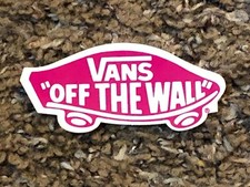 Vans, Off The Wall, Skateboard Sticker, Trucks, Decks, PURPLISH RED, 12191020