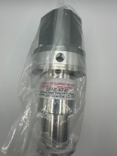 Duniway SFAE-KF40 SS Pneumatic Right Angle Valve w/ KF40 Flange - Picture 3 of 6