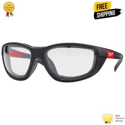MILWAUKEE PREMIUM SCHUTZBRILLE MIT DICHTUNG - KLARE GLÄSER - 4932471885