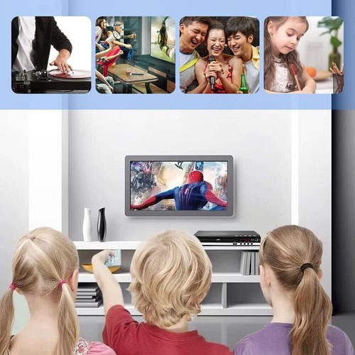 DVD Player für Fernseher 1080P DVD-Player Region Free CD Player + Fernbedienung - Bild 13 von 23