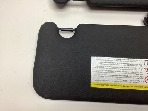 Mini Cooper Countryman R60 Sun Visor Panel Sunvisor Sunshade Set Pair Black - 第 9/11 張圖片
