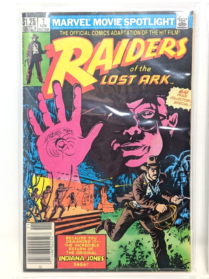 Indiana Jones #2, 4, 6, 7, 9 y Raiders of the Lost Ark #1 Lote de 6 cómics de Marvel Foto 2 de 4