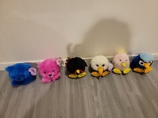Puffkins Lot BALDWIN Skylar Rosie Strut Baldwin Chirps Jake Plush Animals