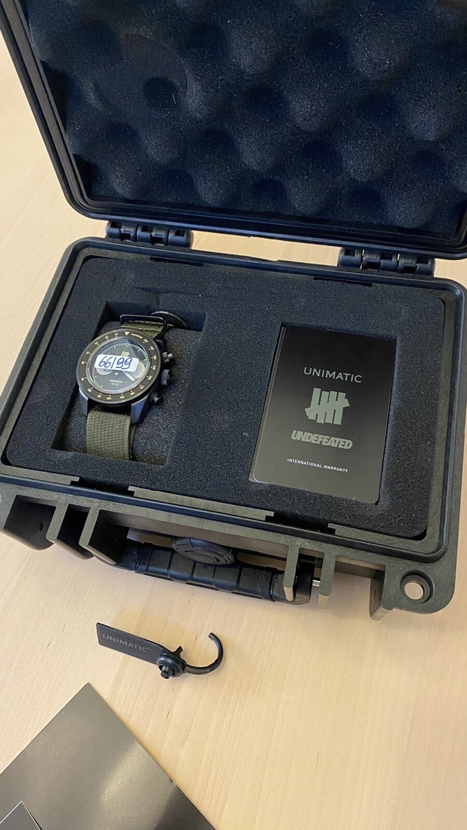 UNIMATIC × UNDEFEATED MODELLO TRE Unimatic Undefeated Modello Tre U3-ULV • UNIMATIC watches