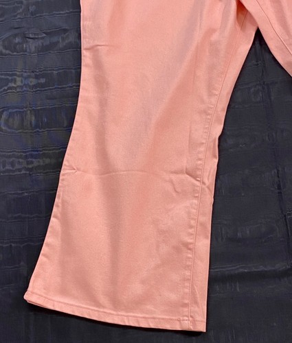women's denim 24/7 jeans size 32WP denim peach five pockets zipper cotton mix - Picture 3 of 7