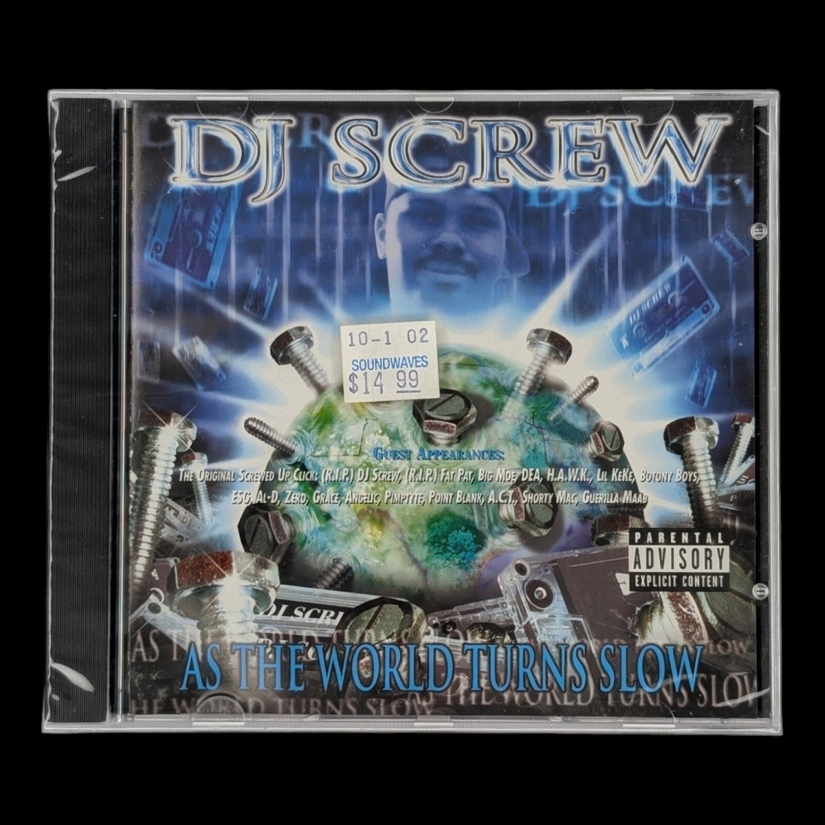 SEALED, DJ Screw – As The World Turns Slow, Audio CD, 1st edition