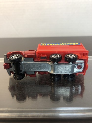 Tomica 16 Nissan Diesel Moving Van & Storage 1:102 Scale Die cast - Picture 9 of 12