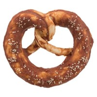 Trixie Hund Denta Fun Duck Pretzel, Lose ø 15 Cm, 140 G