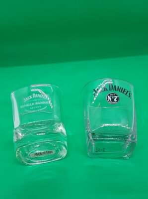 Jack Daniels Tennessee Whiskey White Single Barrel and Old No.7 Glass Daniel's