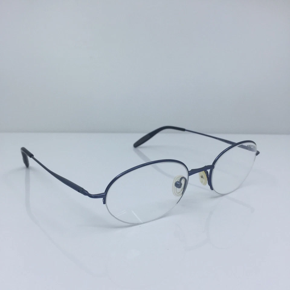 NUEVAS GAFAS PORSCHE DESIGN P7001 C. A Mate Azul Marino P 7001 Ópticas 50mm Foto 4 de 4