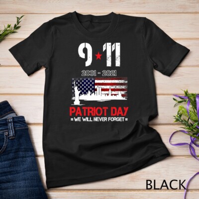 Never Forget sept 11 22nd Anniversary Patriot Memorial Day Unisex T-shirt