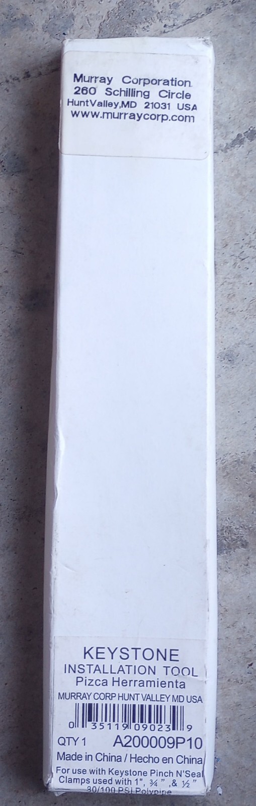 MURRAY CRIMP CLAMP PLIERS Pinch Fuel Oil Mopar Harley Davidson Keystone