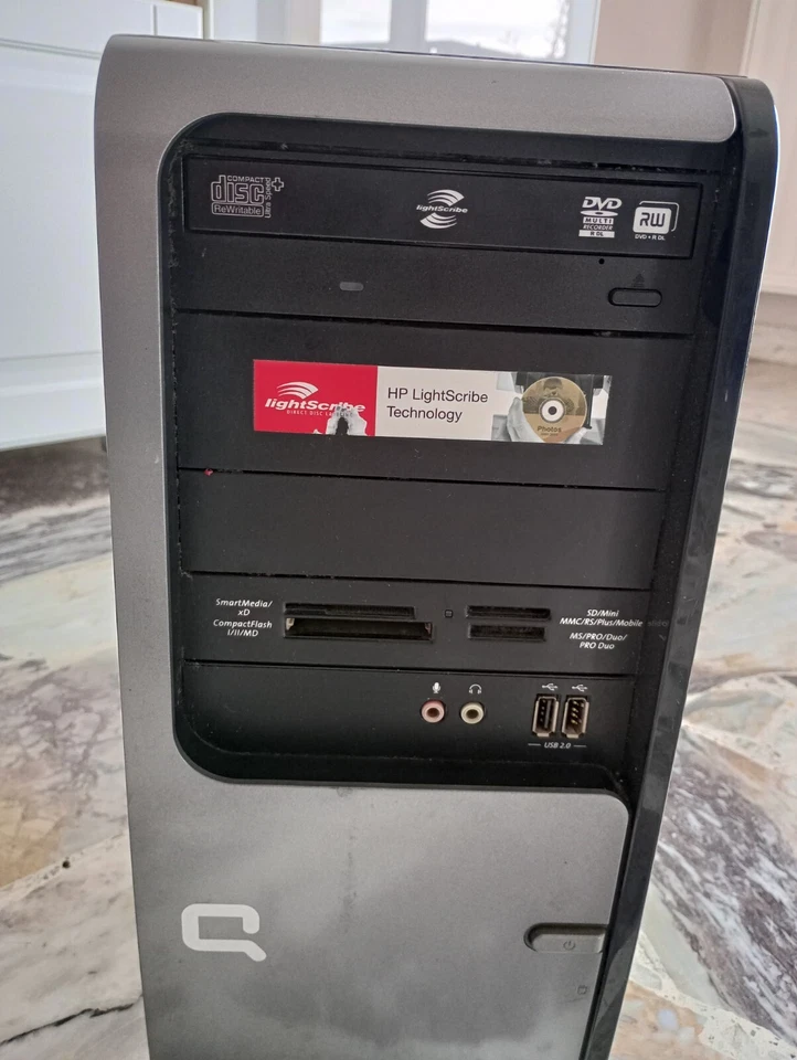 Computer pc desktop Compaq sr5611it windows 7 perfettamente funzionante - Immagine 3 di 4