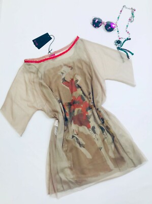 Save The Queen Elegant Top Italian Fashion Tunic Italian Made Blouse