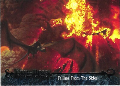 2003 TOPPS Lord Of The Rings Return Of The King #153 Falling From The Skies