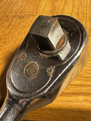Vintage Britool E74/40T Ratchet Old Spanner Wrench