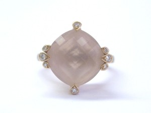 cartier rose quartz ring