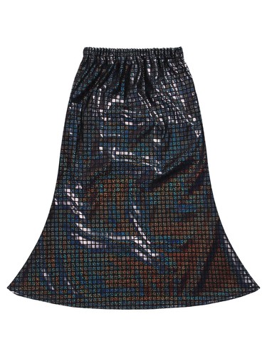 Girls Costume Cheerleading Skirt Soft Skirts Halloween Cosplay Kids Skort Plaid - Picture 6 of 104