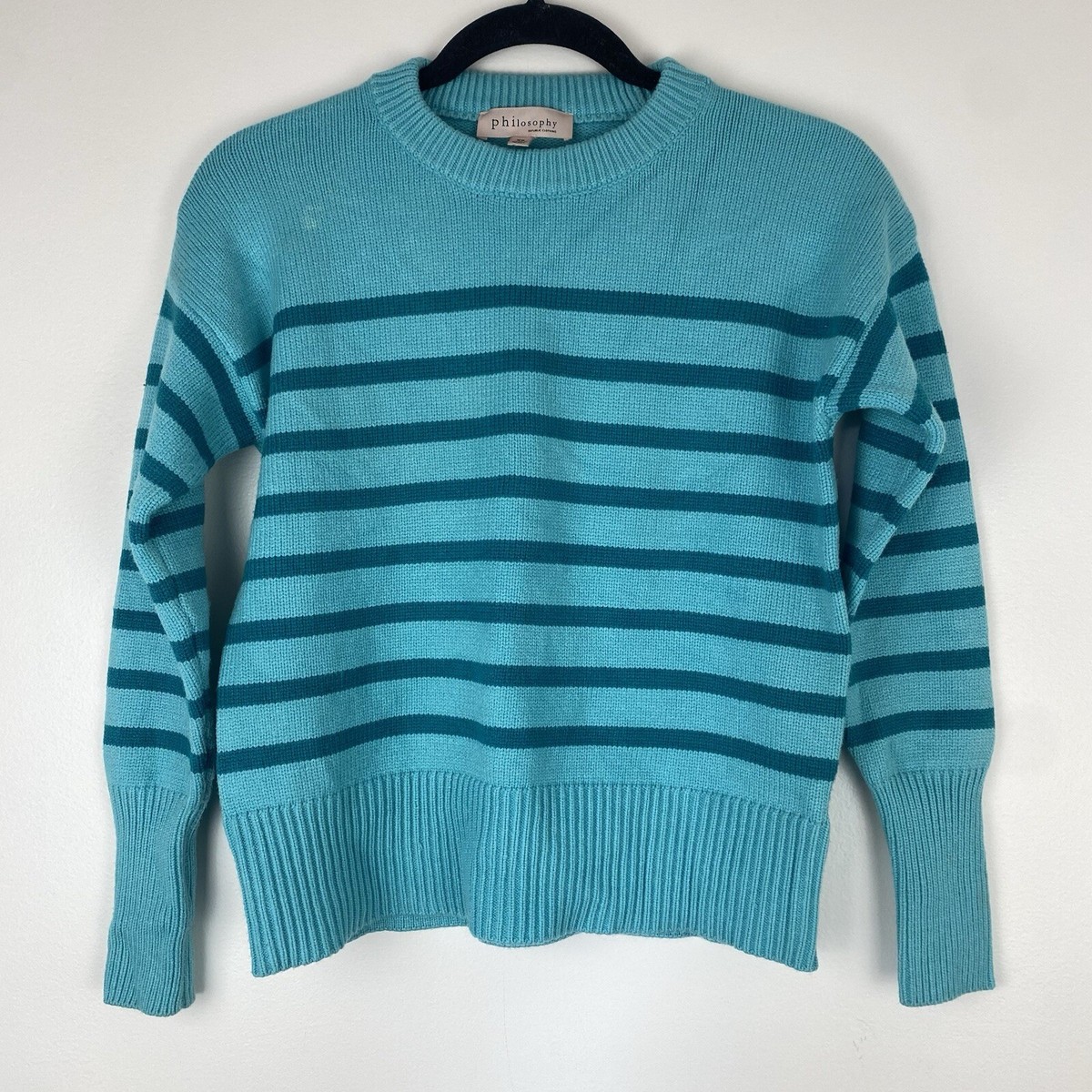 Striped Sweater Philosophy Pullover Sweater Philosophy Cashmere