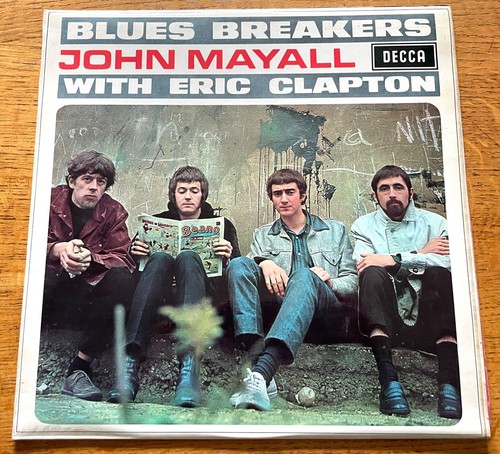 JOHN MAYALL Blues Breakers w/ERIC CLAPTON - BEANO UK DECCA MONO LP 1A/1A NM