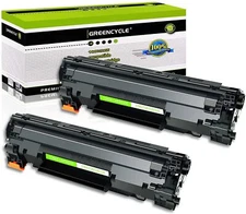 2PK GREENCYCLE CRG126 Toner Fit for Canon LBP 6200 LBP 6230 Faxphone L100 L190