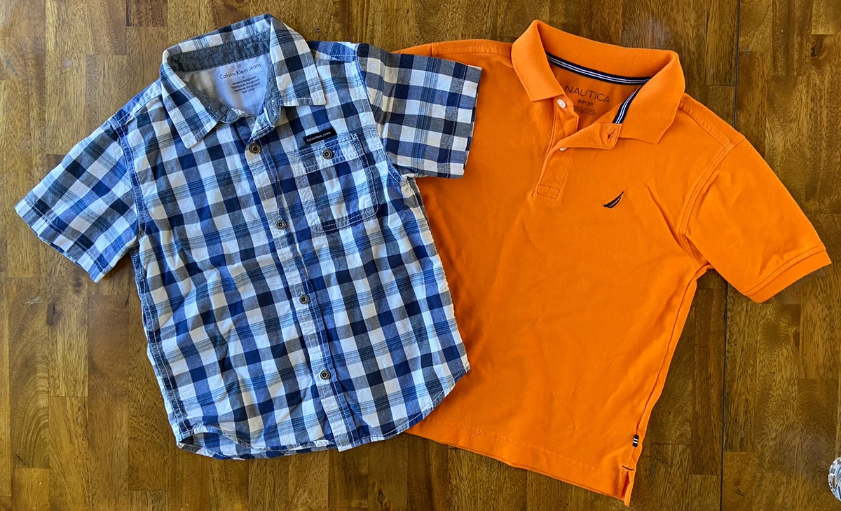 Nautica boys hotsell shirts