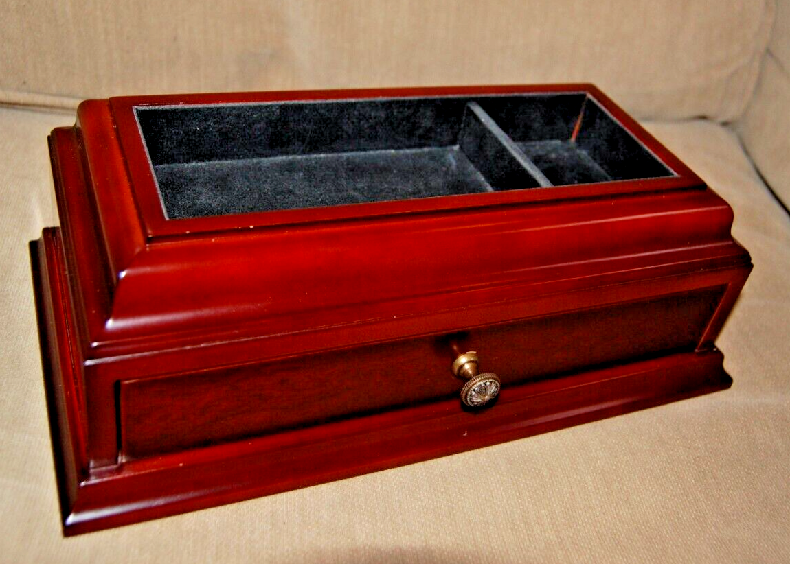 bombay company co Mens VALET jewelry box odds ends watch wallet storage