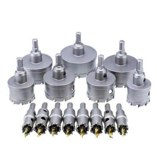 Carbide Tip TCT Hole Saw Cutter Drill Bit  Metal Alloy Stainless Steel 12-300mm