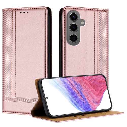 Für Samsung Galaxy S24 S23 S22 S21 Leder Geldbörse magnetischer Klappständer Handyhülle - Bild 59 von 71