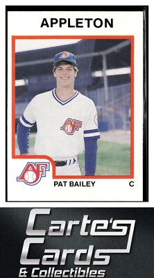 Pat Bailey 1987 ProCards #531  Appleton Foxes