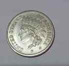 1851 Indian Dollar American circulated Commerative Us Coin.