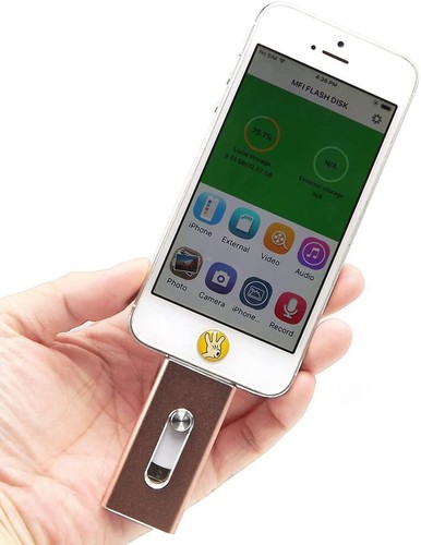1TB 64/128/256/512GB OTG USB 3.0 Memory Photo Stick Flash Drive For iPhone iPad - Picture 6 of 7
