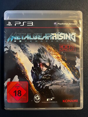 METAL GEAR RISING REVENGEANCE + ANLEITUNG SONY PLAYSTATION 3 PS3
