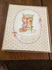 Hallmark Precious Moments  Memories are  Precious  Photo Album iBox w/add  l page