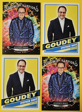 4 Card Lot - Stephen Root 2020 UD Goodwin Champions #G29 & #129 Splash of Color