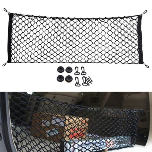 All Purpose Trunk Cargo Net Stretchable Cargo Organizer Automotive Accessories - Picture 1 of 8