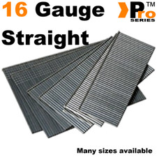 16 Gauge Second Fix STRAIGHT Nails -  1000 Brad / Nails