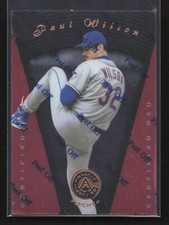 1997 Pinnacle Certified Red Card Paul Wilson #96 New York Mets