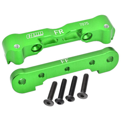 NEW GPM Aluminum 7075 Front Lower Suspension Mount Green : Arrma 1/8