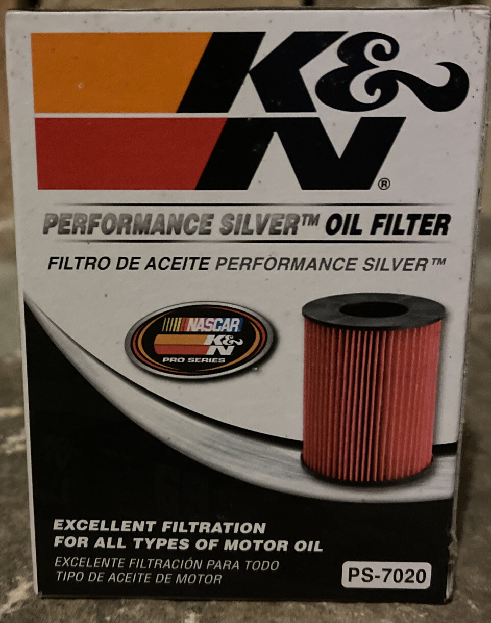 K&N Performance Silver oil filter PS-7020
